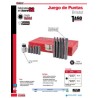 Juego de Puntas Bristol Hexágono de 3/8'' 11 Pz J6011 Urrea