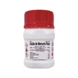 Óxido de Mercurio (rojo) 100g Fagalab