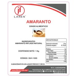 Amaranto Inflado Natural 1kg Jf Laren