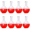 Matraz Fondo Plano Florencia 500 Ml Paq C/8 Jf Lhabo