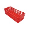 Gradilla de Plastico para Tubos de Ensaye 90x13mm  Jf Lhabo
