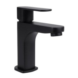 Monomando Corto para Lavabo Negro 4438.2 Dica