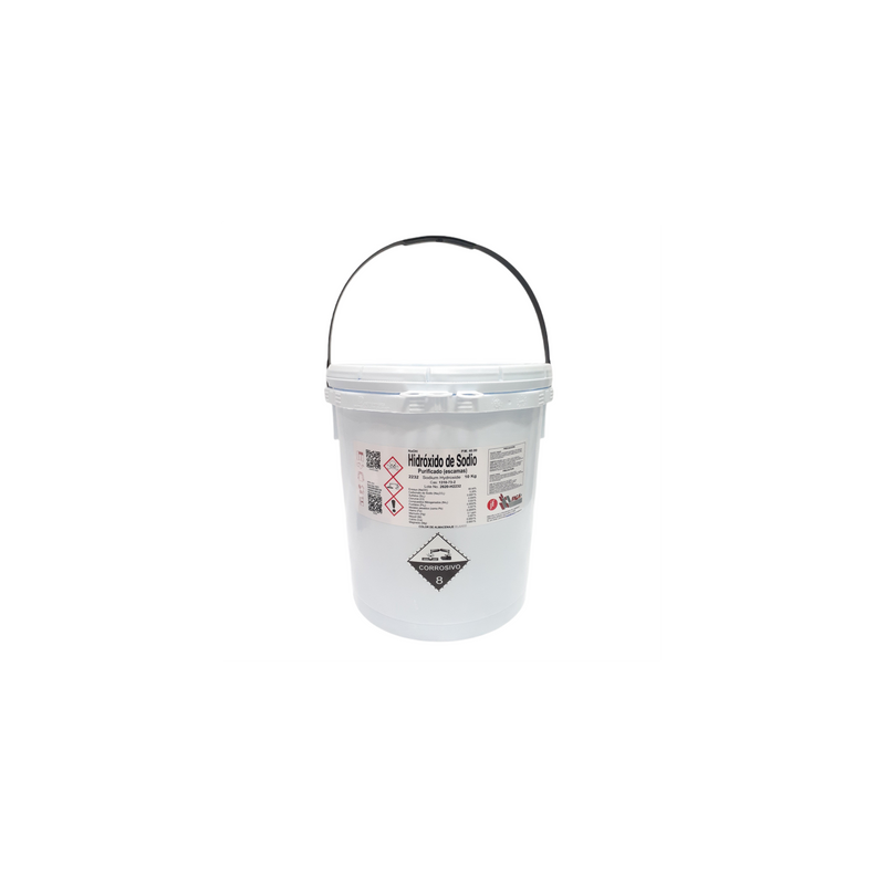 Hidróxido de Sodio (purificado) R. A. de 10kg Fagalab