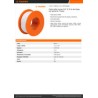 Cinta Sella Roscas 10 Pzas 3/4 X 13 M de Largo 12513 Truper