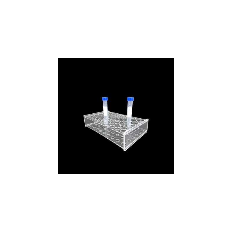 Gradilla de Acrilico para 60 Tubos de Ensaye 16 Mm Jf Lhabo