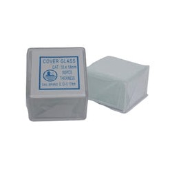Cubreobjeto 18x18 Mm Paq C/100  Jf Lhabo