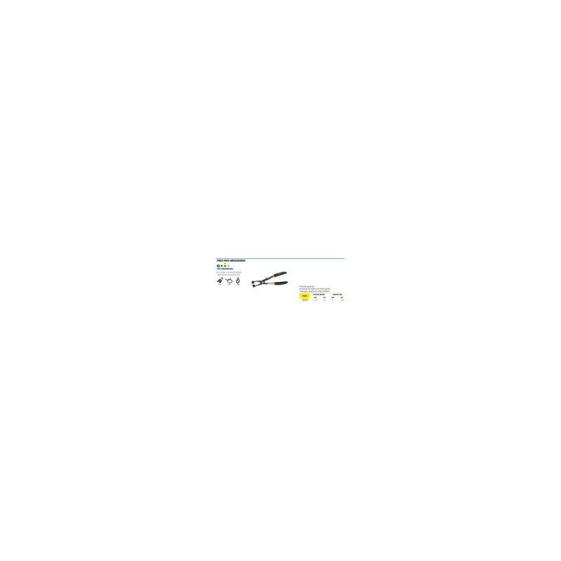 Pinza para Abrazadera de Manguera Automotriz 107376 Surtek