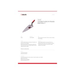 Cucharas Albañil 9¨ Filadelfia 6 Piezas 658529bm Bellota