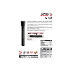 Linterna Ml300 Lx Led Flashlight Táctica 500431 Maglite