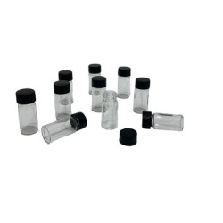 Vial de Vidrio Tapa de Plástico 5ml Paq C/25 Jf Lhabo
