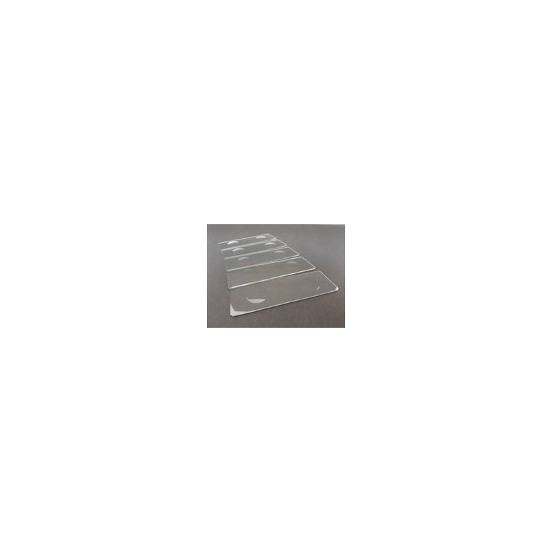 Portaobjeto 2 Cavidad para Microscopio Paq C/50 Piezas Jf Lhabo
