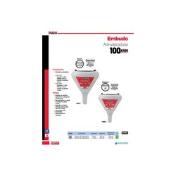 Embudo Anti-salpicaduras de 1.7 Lt Emb2 Urrea