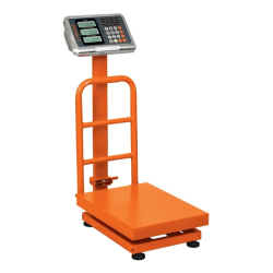 Báscula Digital Bas-pla 200kg con Mástil 127v Naranja Truper