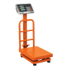 Báscula Digital Bas-pla 100kg con Mástil 127v Naranja Truper