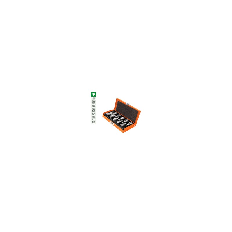Juego Dados 3/8' Torx 10 Pz 13976 Truper