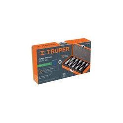 Juego Dados 3/8' Torx 10 Pz 13976 Truper