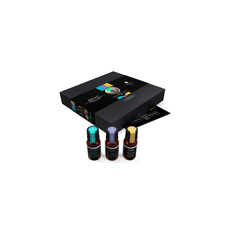 Kit de 3 Aceites Esenciales - Relajación Y Descanso Bienat