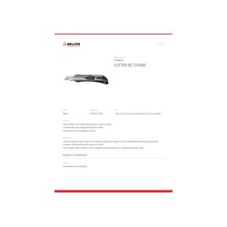 Cutter 75140618 Bellota