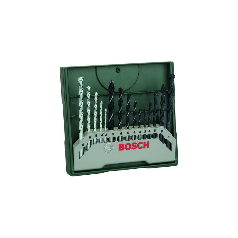 Set 15 Brocas Mixto Mini X-line 2607019675 Bosch