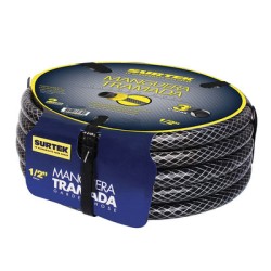 Manguera Tramada Gris 1/2in 15m M12t15p Surtek