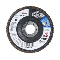 Disco Laminado de Lija de 4x7/8 Grano 40 2608619288 1 Pieza Bosch
