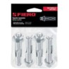 Taquete Expansivo con Tornillo 1/4' X 3/8' 4 Pz 44360 Fiero