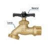 Llave Manguera 1/2'' 100 Gr Laton 49074 Foset