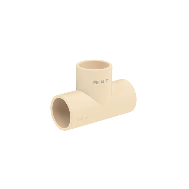 Tee Cpvc 1'' 10 Piezas 45071 Foset