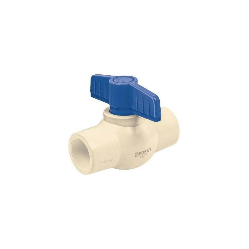 Valvula Esfera Cpvc Cementar 1/2'' 45047 Foset