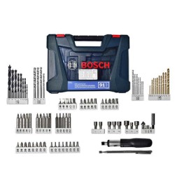 Set Brocas Destornillador V-line 91pz Estuche Ms4091 Bosch
