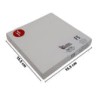 Paquete de 3 Papel Filtro Cualitativo F5-125 Fagalab