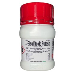 Bisulfito de Potasio R. A. de 100g Fagalab