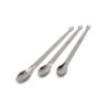 Paq C/3 Espatula-cuchara Doble de Acero Inoxidable 20cm Jf Lhabo