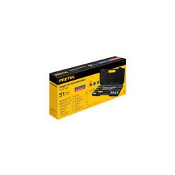 Set de Herramientas para Mecánica, 51 Piezas, Pretul 24219