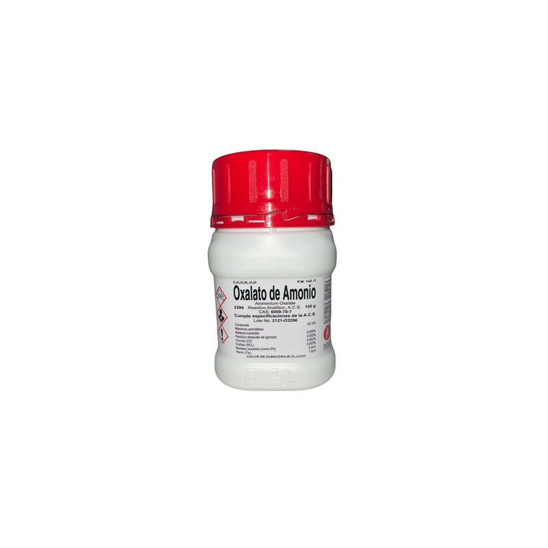 Oxalato de Amonio R. A. de 100g Fagalab