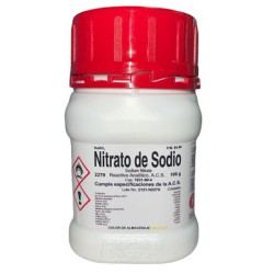 Nitrato de Sodio R. A. de 100 G Fagalab