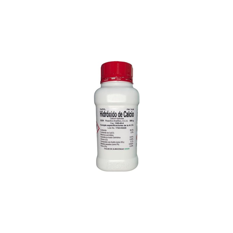 Hidroxido de Calcio R. A. de 500 G Fagalab